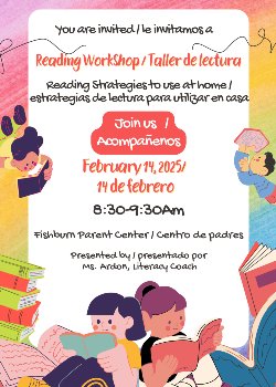 Parent Reading Workshop
